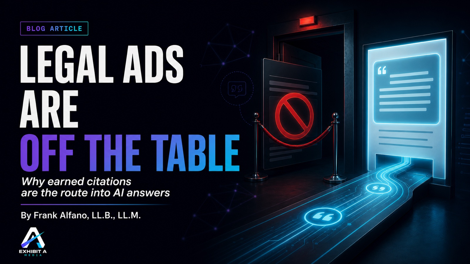 Legal Ads Are Off the Table in ChatGPT. Getting Cited Is the Route Left.