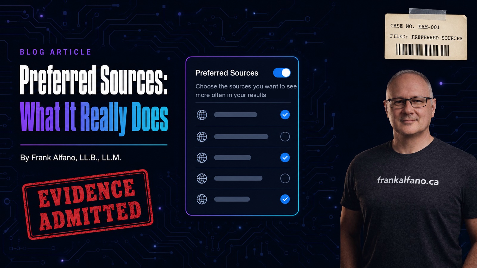 Google's preferred sources button: what it does for a business site, and what it does not