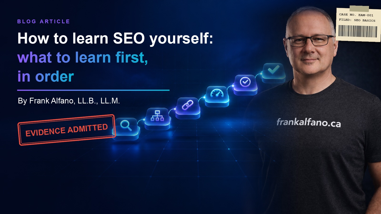 How to learn SEO yourself: what to learn first, in order