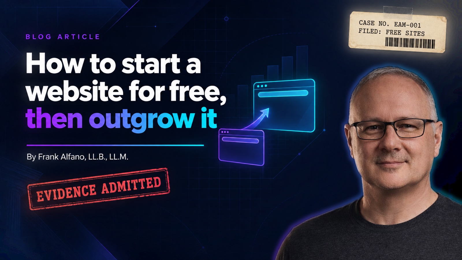 How to start a website for free, and when your practice outgrows it