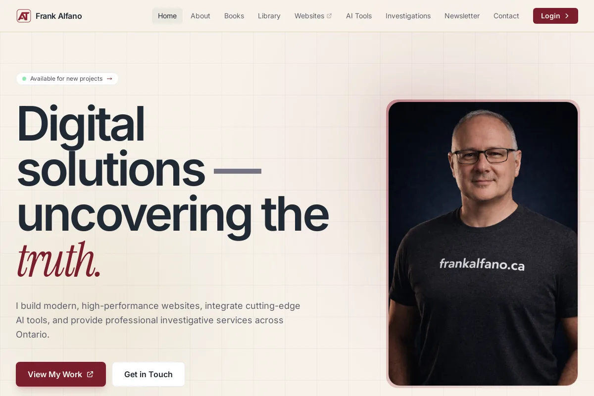 Frank Alfano screenshot