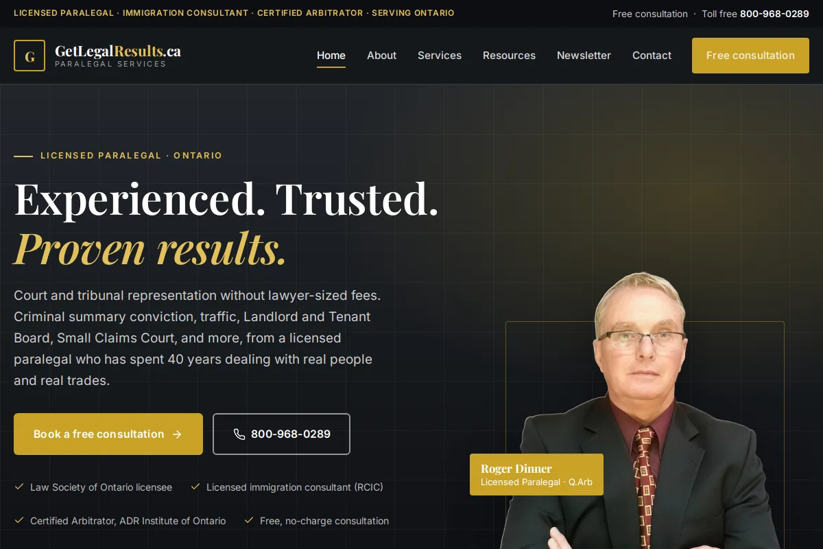 Get Legal Results screenshot